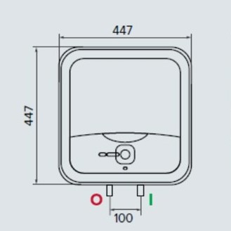 Máy nước nóng gián tiếp Andris2 Lux Ariston